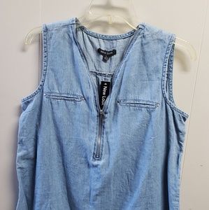 Blue top 100% cotton